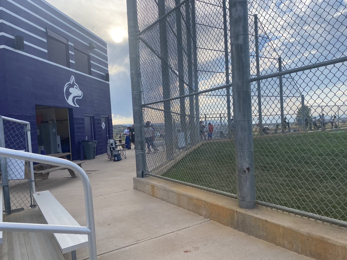 Out with @ProspectBlock prepping to watch a few baseball prospects! Some good depth on both squads 💪💪👀👀