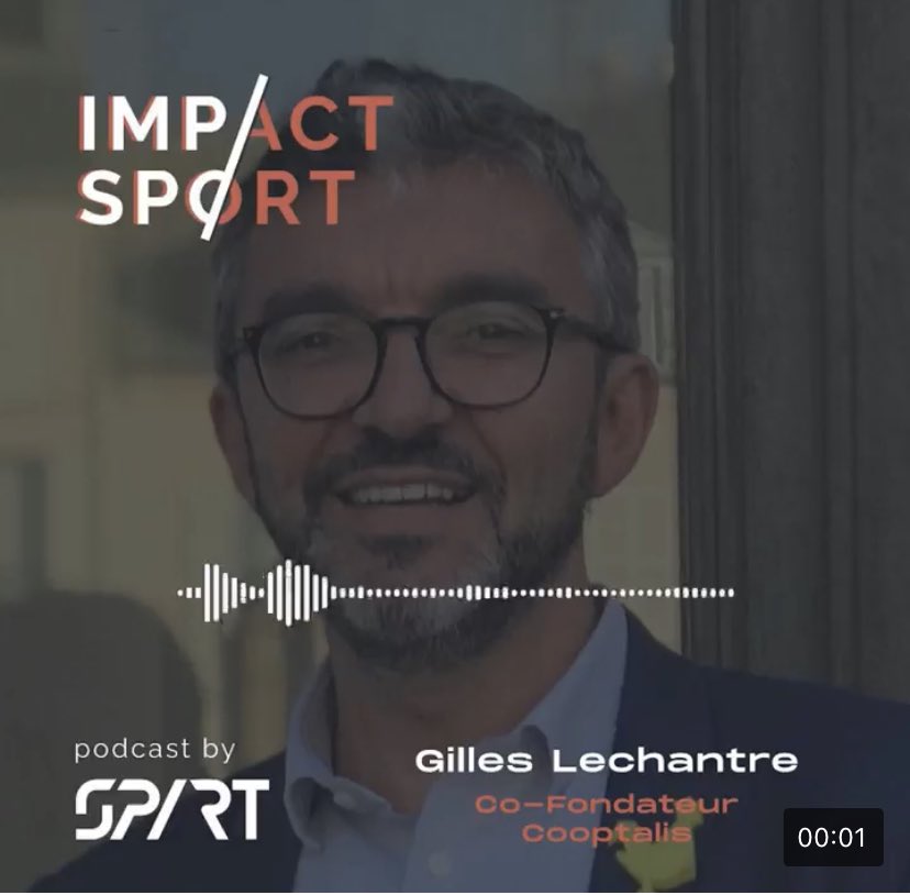 Nouvel épisode d’#ImpactSport by <a href="/spart_life/">SPART</a> avec <a href="/gilleslechantre/">Gilles Lechantre</a> co-fondateur de @CooptalisFR ! Ancien GO du Club Med, “addict au sport” - il impulse cette passion dans son entreprise.
Ici > spoti.fi/2VhYGiQ