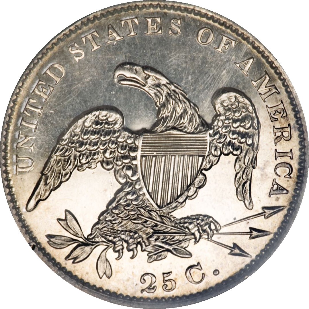 numiisapp's tweet image. 1833-P 25C CAPPED BUST QUARTER (Proof) - #CappedBust quarters were struck in 89.24% silver and 10.76% copper until 1837, when the composition was changed to the new standard of 90% silver and 10% copper.

numiis.com

#numismatic #rarecoin #coincollecting #coinvalues