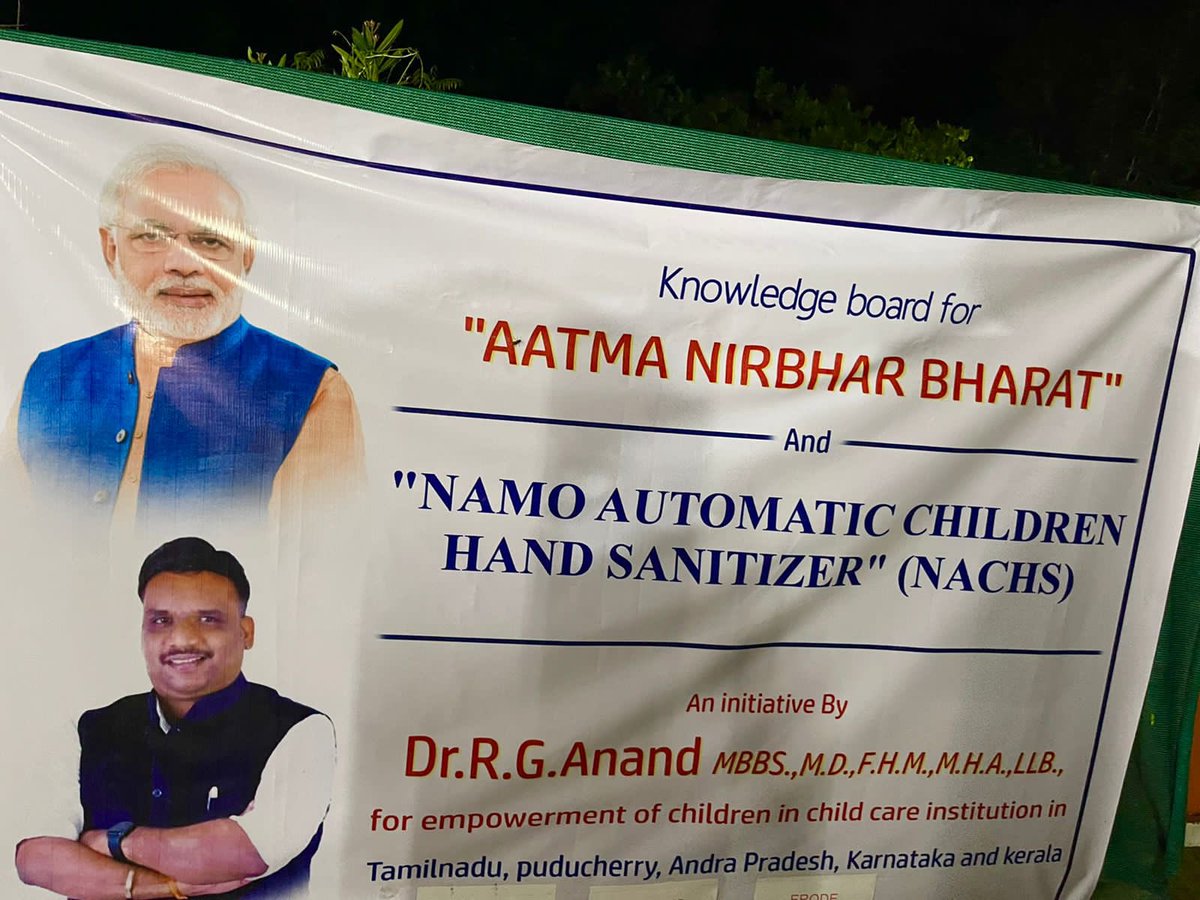 DrRGAnandIND's tweet image. #3DBoardForChildren

#KnowledgeRoom - 3rd in TN - With the massive responses from Chengalpattu and Tiruvallur, had a successful installation in Tirupur

Under Namo Care 2021 - Initiation of Knowledge Room for Atma Nirbhar Bharat and (1/2)

@blsanthosh @dpradhanbjp @annamalai_k