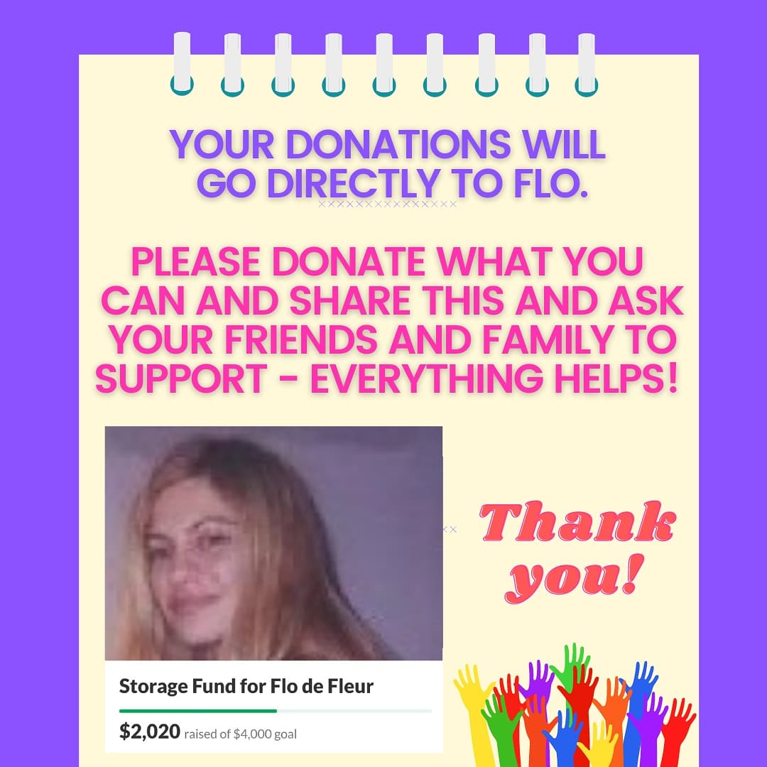 It's Flo's birthday this month -- will you come through for her?

MUTUAL AID REQUEST:
gofund.me/5036f47a

Please donate anything you can to help support our friend. Every donation of any size makes a difference!

Flo greatly appreciates everyone who has supported her ❤