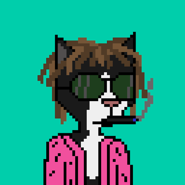 FloridaMenNFT's tweet photo. baby's first NFT. I'M BABY. 😍
@PixelCatGang Pixel Cat Gang #1524 give him kisses https://t.co/OnFEWK7NcG