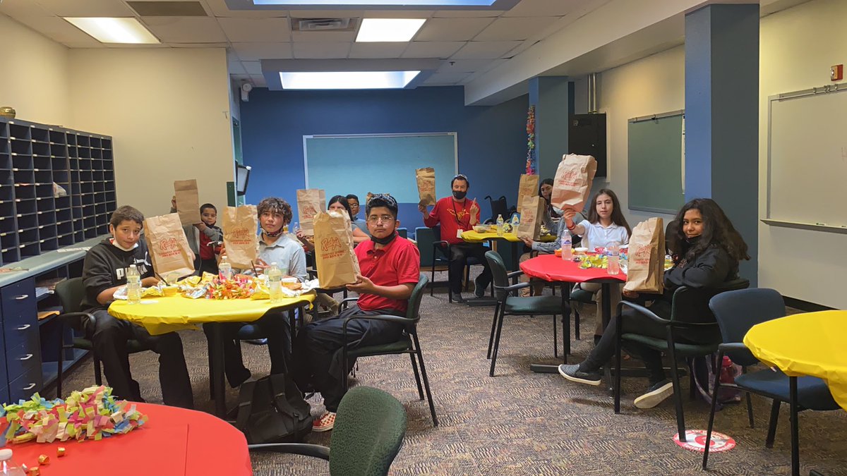 Perfect Attendance Lunch!@officialhmspage @Zone2Assoc8 <a href="/ABQschools/">Albuquerque Public Schools</a>