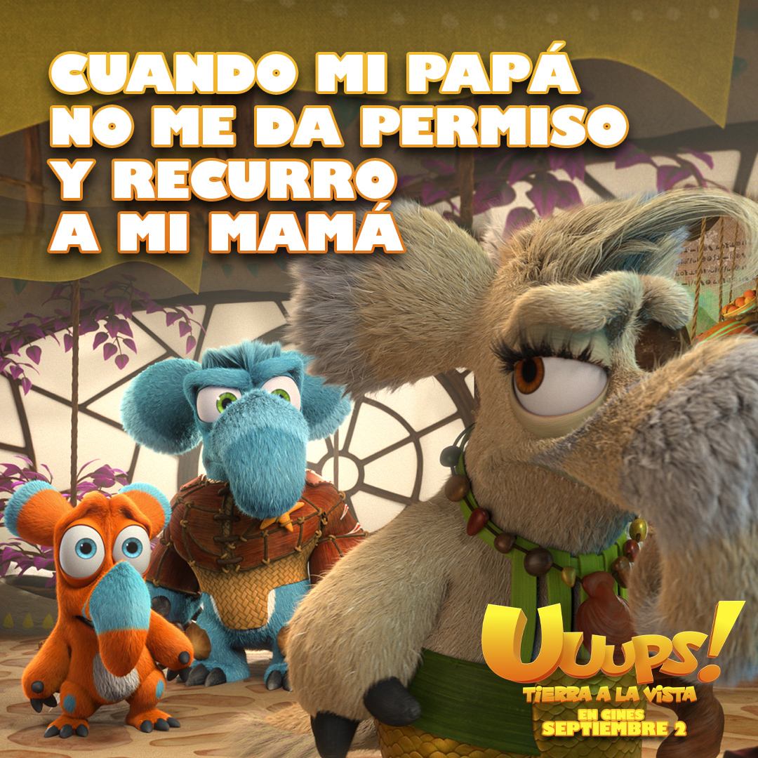 Cine_Colombia's tweet photo. ¡Hoy es viernes! Día para pedirle permiso a tu mamá 👀

Ven a ver #Uuups! #TierraALaVista, ya en cines. Compra tus entradas 👉 https://t.co/se78wPvyoC  https://t.co/9VsnXuaA09