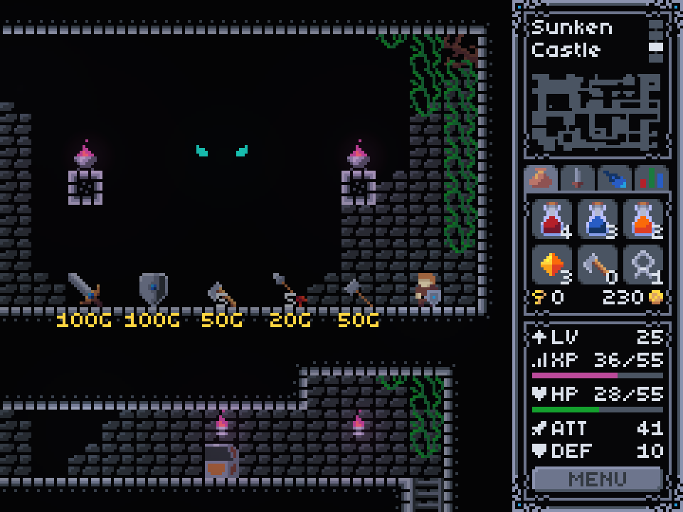 JC_Bailey1112's tweet photo. Keep an eye out for the secret shop in #DeepRune. Gotta spend that gold somewhere. 🪙

#gamedev #indiedev #indiegames #pixelart #gaming https://t.co/QvRRxXrCoI