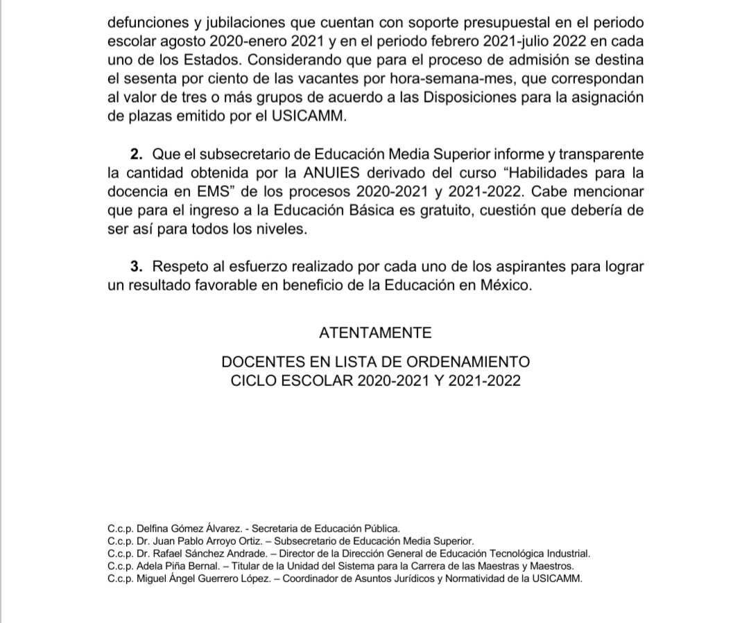 soluniks's tweet photo. #DGETI_NoMásTemporalesSiDefinitivas https://t.co/nsQ7sWaD8g