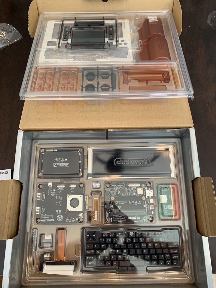 _mattata's tweet image. ClockworkPi DevTerm Unboxing thread
#devterm