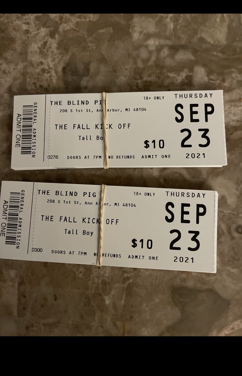 We’re stoked to say we’re back! We’ve added two new members to the band and we’re excited to play for y’all again! Tickets are 10 bucks a pop come on down and party with us