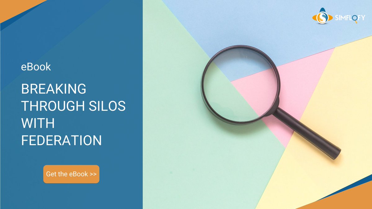 simflofy's tweet photo. Discover why federation is the key to addressing content chaos within the modern organization by downloading our eBook today: https://t.co/uPmwQuPUjk https://t.co/USBURPbNRK