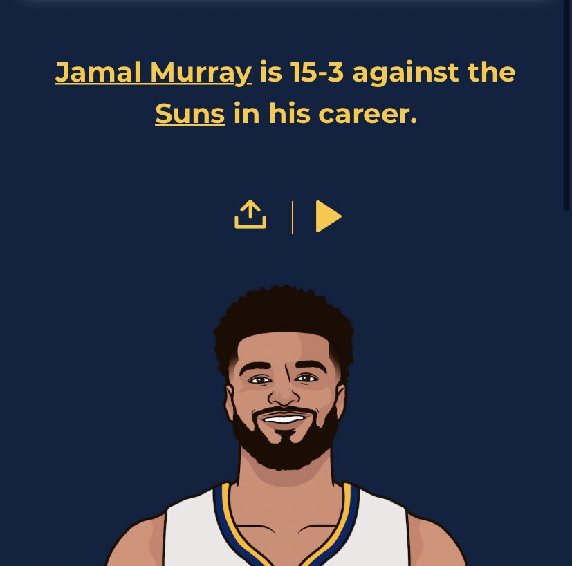 Jamal Murray really a part owner of the PHX Suns franchise. 