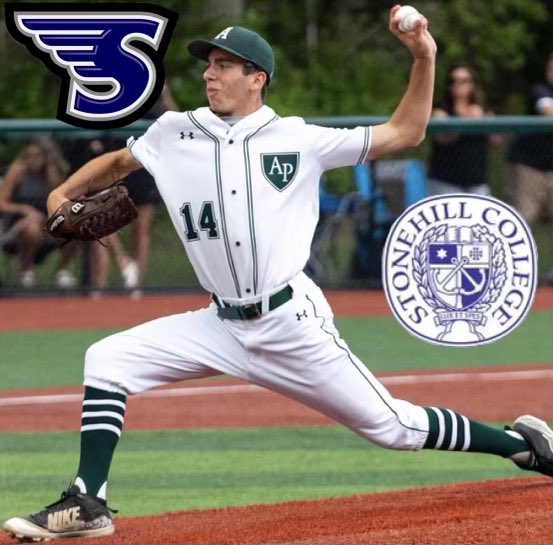 I am beyond excited to be furthering my academic and baseball journey at Stonehill College. I would like to thank God, my family, and all of the coaches that have helped me along the way. #GoHill