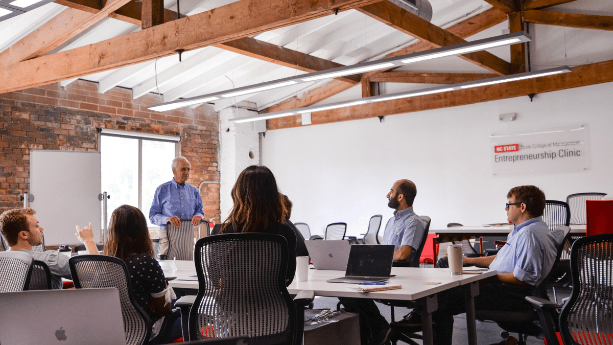 Make connections and get advice from industry experts in the #Raleigh area by joining our Mentorship Meetup program! The next meetup is Thurs, Sept. 9 at 6 p.m.! 

RSVP here: ow.ly/vI4E50G3kfd
<a href="/NCStateEClinic/">NC State E Clinic</a>