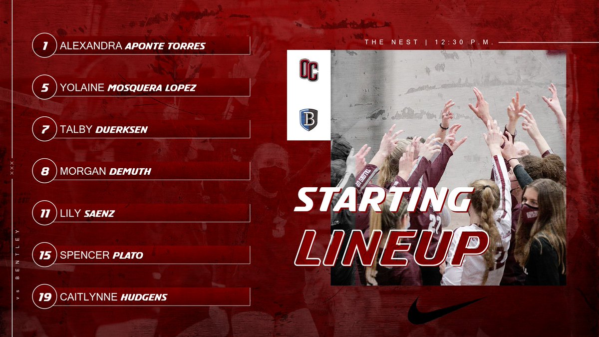 OCEagles_VOL's tweet photo. Starters for the first match of the season! #TalonsUp https://t.co/6KMn2DsEfP