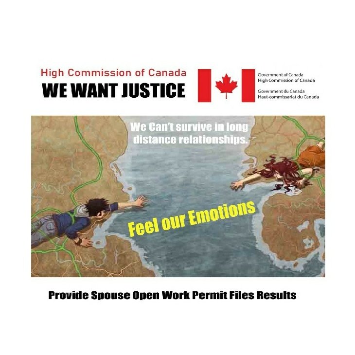 kumarankush442's tweet photo. @CanBorder @CitImmCanada @GovCanHealth #Justice 🇨🇦🇮🇳 Please sir give us results many families live apart due to delay in #spouseopenworkpermit applications. Families are waiting for result. Do something no one replying and relationshislps at risk children and partner didn't meet eachother from 2 year or more. Mercy🙏 https://t.co/HnHerk7nFq