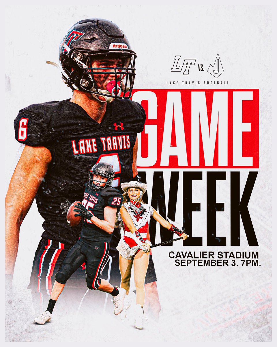 GAME WEEK: After a 40-28 win against Martin, the Lake Travis Cavaliers (1-0) will take on Judson (1-0) this Friday, September 3rd, at the high school stadium. PC - 6/25/Grossman.