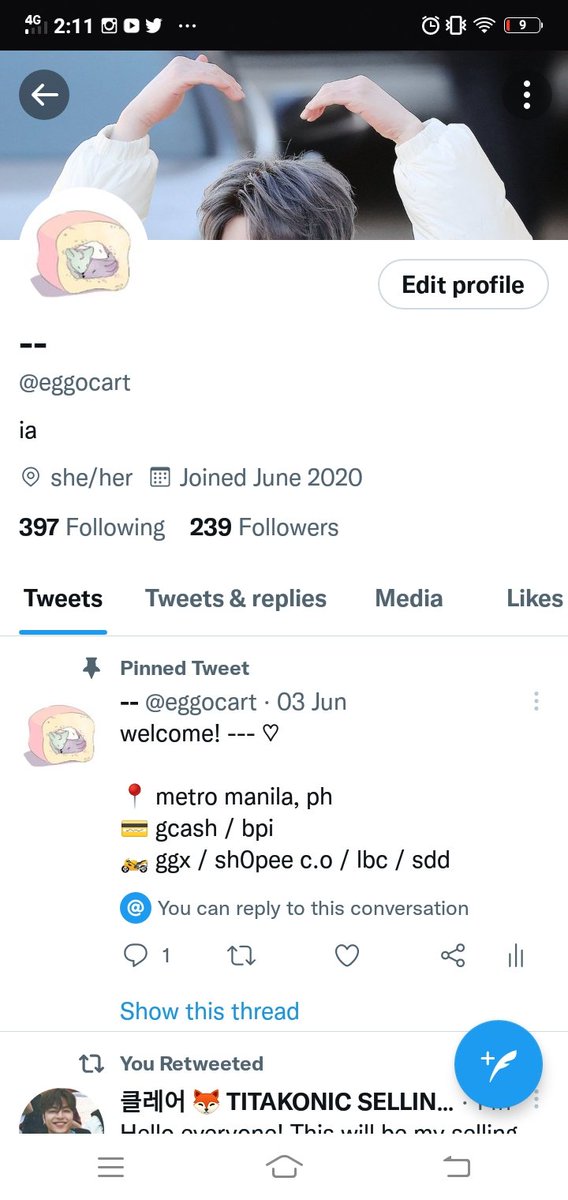 pagbilhan's tweet photo. proof that i own these accs ~ feel free to check @eggocart and #kazamotosTY for proofs https://t.co/EBNaKGqMEW
