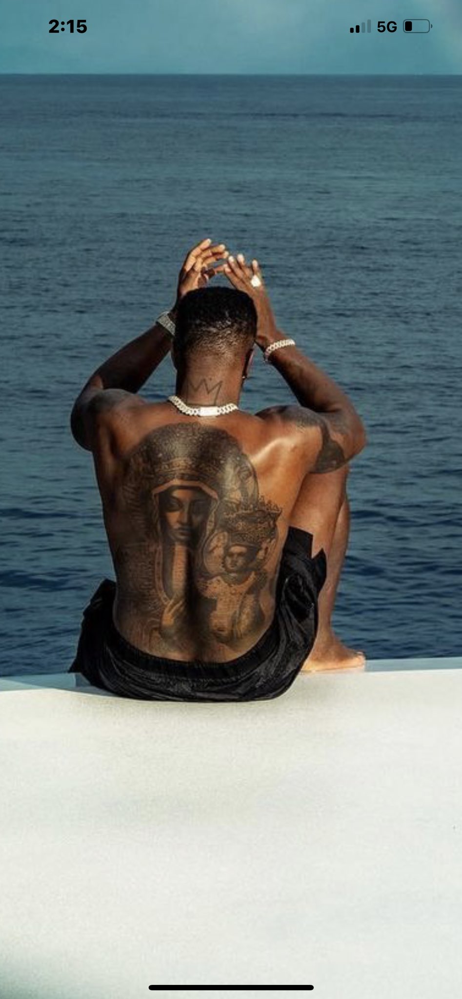 Diddy Moving Like a Pimp Fans Are In Shock After Noticing Yung Miamis  Love Tattoo Behind Her Ear