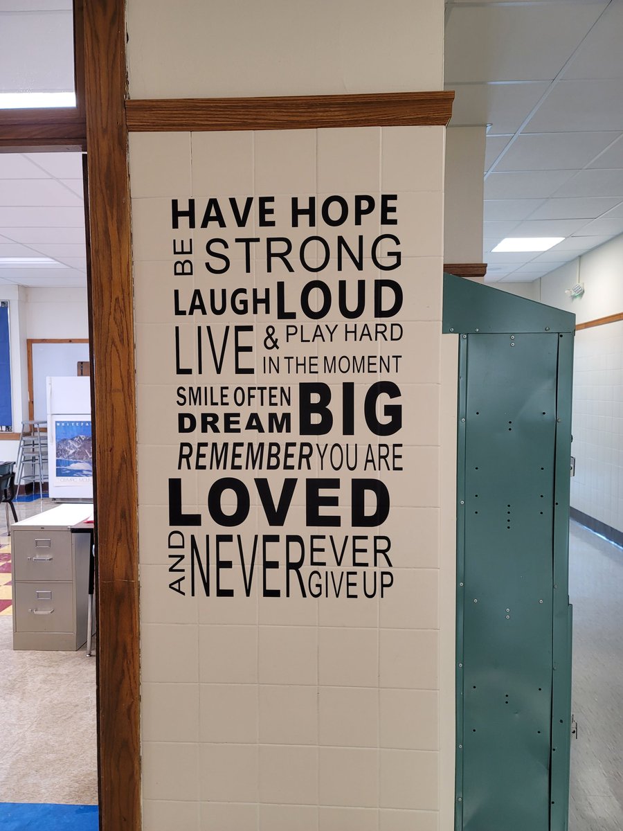 I love how welcoming our teachers make our school feel! #beboldslms