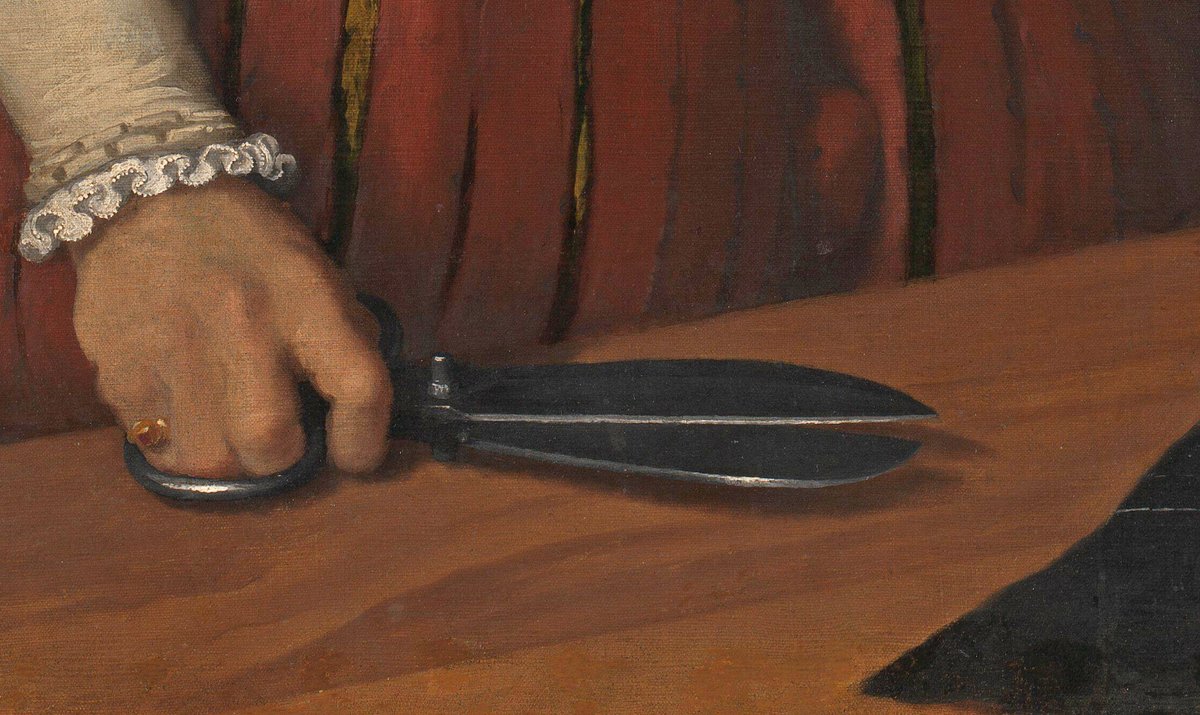 OptimoPrincipi's tweet image. 'The Tailor' ('Il Tagliapanni') by Giovanni Battista Moroni, c.1565