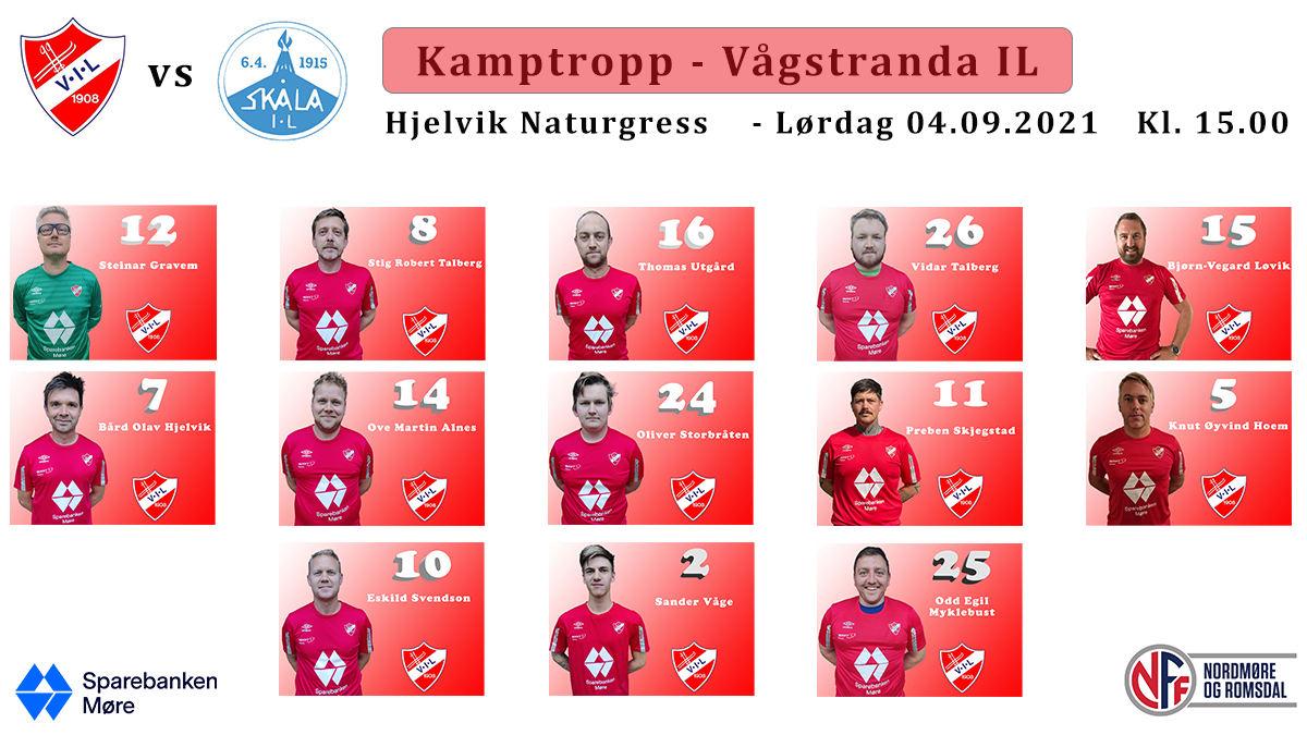Lørdag kl.15.00 tar vi imot <a href="/skaalail/">skålail</a> på Hjelvik Naturgress. Kamptroppen: