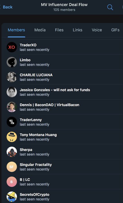 crypto_recruit's tweet photo. @Trader_XO @crypto_iso @Trader_XO you know sh** about fundamentals. You are just marketing scam 🤫
On the first place in “influencer” shilling group https://t.co/nMHuzbo7ve
