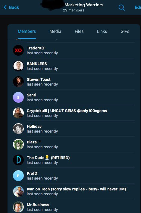 crypto_recruit's tweet photo. @Trader_XO @crypto_iso @Trader_XO you know sh** about fundamentals. You are just marketing scam 🤫
On the first place in “influencer” shilling group https://t.co/nMHuzbo7ve