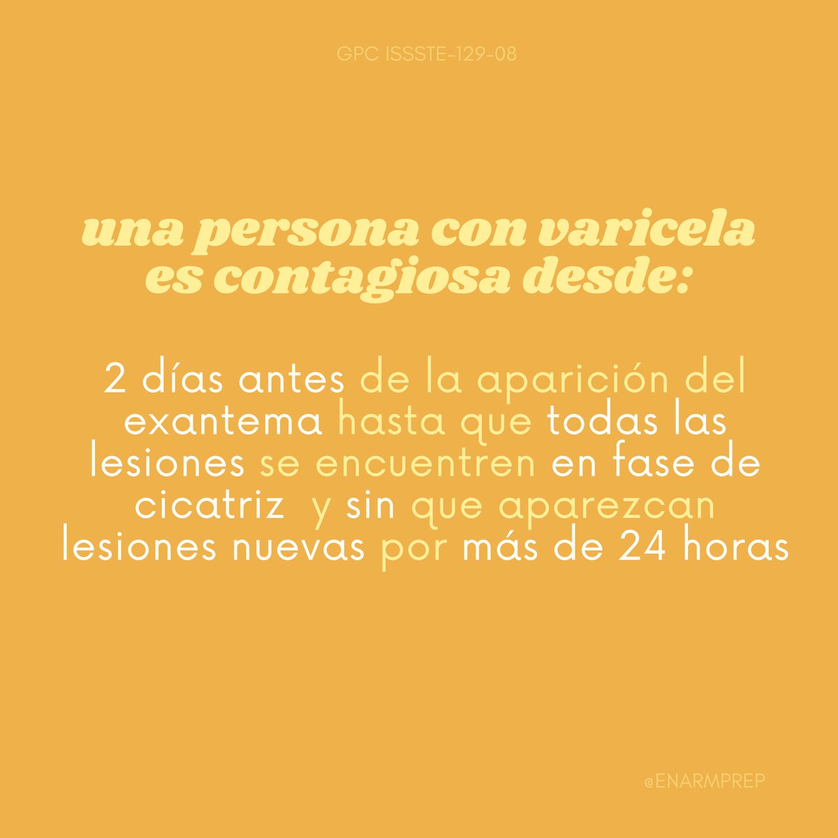 enarmprep's tweet image. VARICELA #enarm #ENARM2021 #enarmprep