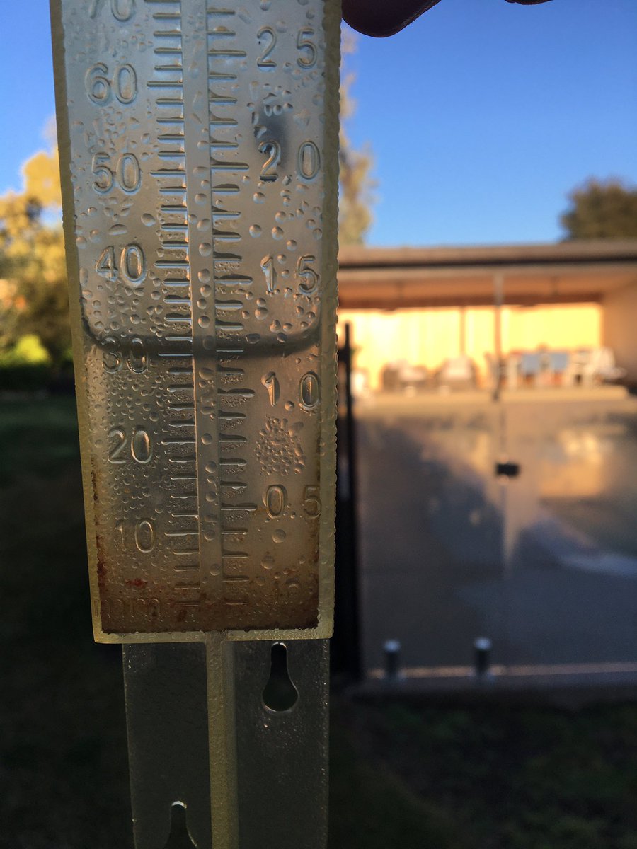 bakes47516205's tweet image. 30ml here in Bendigo 👌 hope all my mates on the land got plenty of crop juice 🙏 #springstart