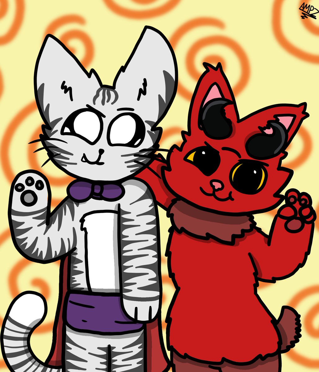 im receiving this beautiful drawing by @MoxiMcfly 
I love that people do fanart or drawing appreciated to me, I have no problem in who makes it draw me.
#nekoni #fanart #oc #furryart #furry #hugs #Digital #digitaldrawing #furryartwork #moxi #cute #cuteart #art