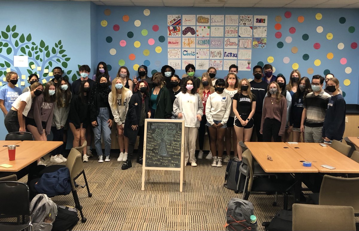 Year 🔟 is off to a great start! We spent our first week together starting to imagine + build a community that prioritizes care, works for equity + access + honors + celebrates brilliance + genius across our school. 

We can't wait to work with amazing writers soon!