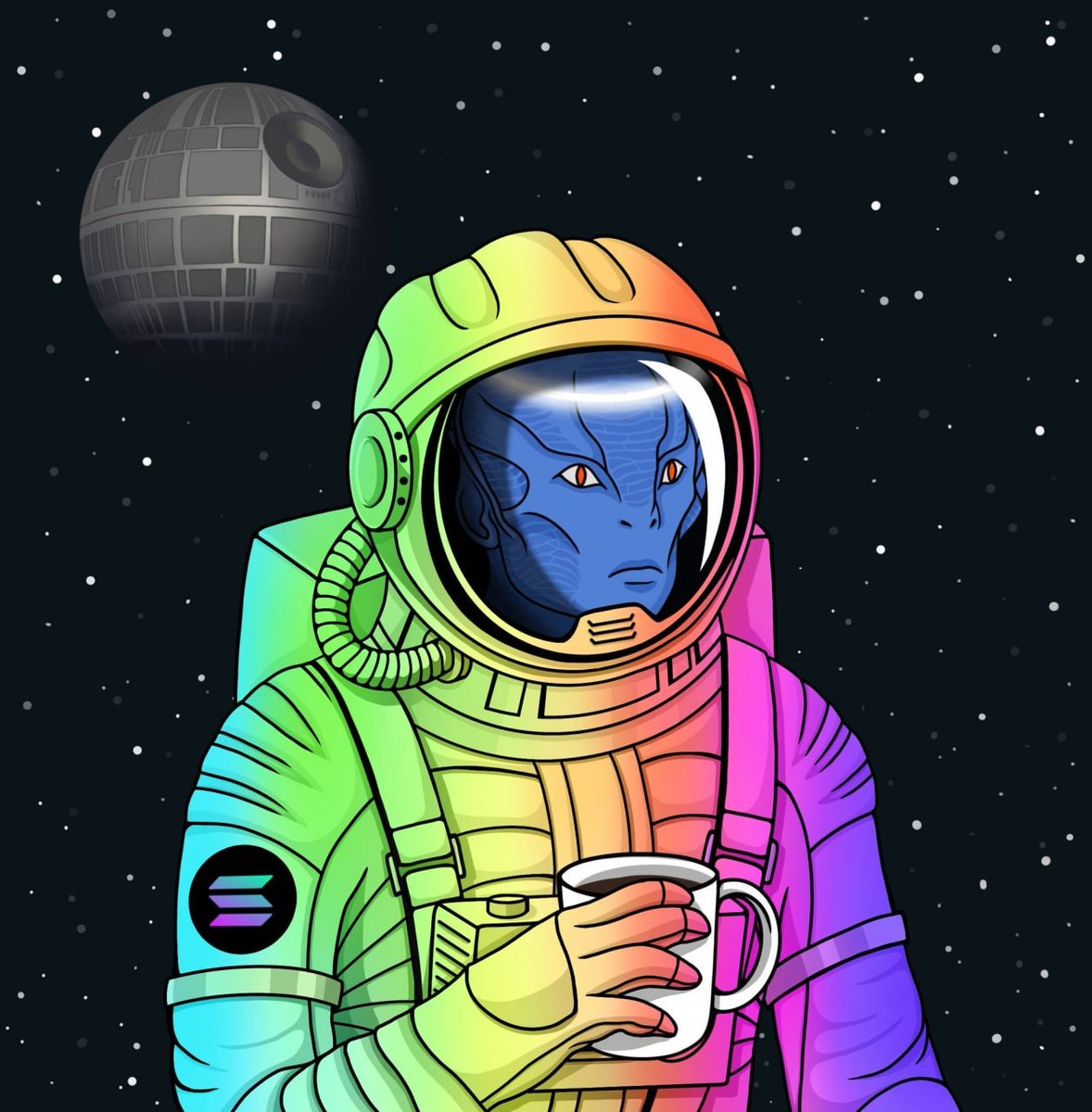 LilTGems's tweet photo. What's up #NFTcommunity I'm happy to announce a #NFTgiveaway Together with @space_bums👽
Have a chance on winning a #NFT Space bum worth of 6 $SOL 💸

👉Complete the steps below⤵️

🤝Follow | Me &amp; @space_bums 
♻️Retweet &amp; Like ♥️
🧑‍🤝‍🧑Tag 3 friends

🎁We pick a winner in 48hrs⏰ https://t.co/NYUmWt23dv