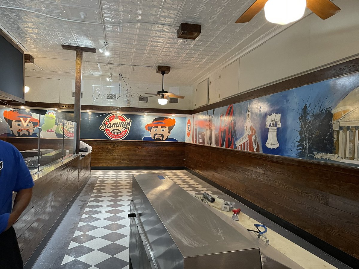 macymoorstv's tweet photo. So you’re telling me a Philadelphia cheesesteak shop is coming to the corner?

Sammy’s on the Corner is set to open in two weeks. Details tonight on @CBS19News at 4. https://t.co/fzi09Vtj2B