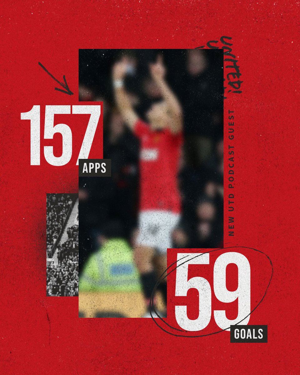 ManUtd's tweet image. The new series of our UTD Podcast launches next week! 🎧

Can you guess who the latest star is? 🧐

#MUFC