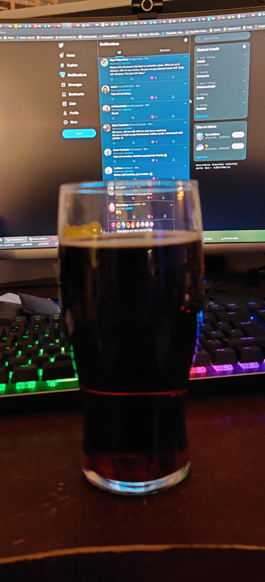 Maistuu! Tää Auran tumma on kyllä mun suuhun tehty olut!