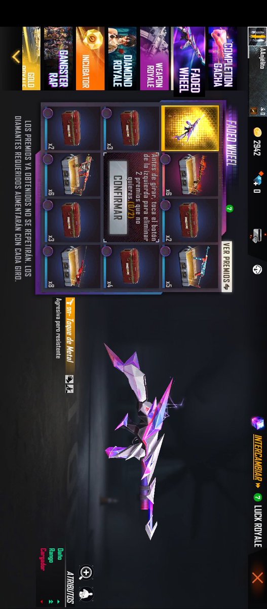 Sebasti13377769's tweet photo. @freefirelatino Pero que P**A ESTAFA, QUE ASCO, MEJOR UVIERAN TRAIDO EL ARMA EN UNA RULETA COMO A LA XM8 O EL TRAJE POR LO MENOS, YA NOS SACASTE TODOS LOS DIAMANTES EN EL EVENTO DE LOS PUÑOS Y AHORA ESTO, ¡A Y APRENDE A LAS OTRAS REGUIONES!😡😡 https://t.co/JT4SU9mVgZ