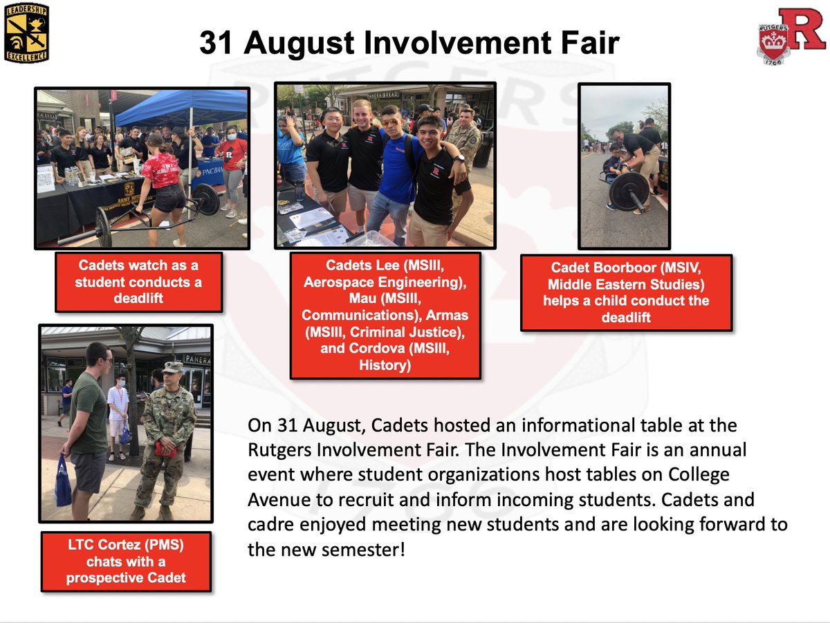 Rutgers Army ROTC tweet media