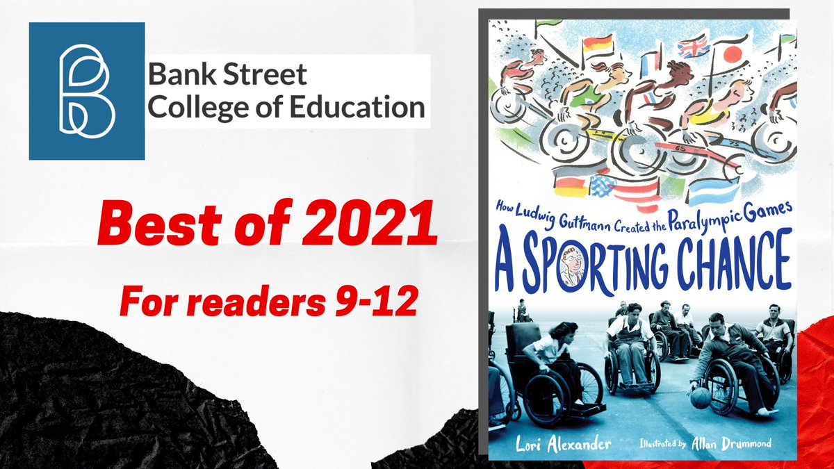 A SPORTING CHANCE is a Bank Street BEST of 2021. So many fabulous titles here! 🏅 #bankstreet #bestbooks2021 #nonfictionforkids bankstreet.edu/library/center…