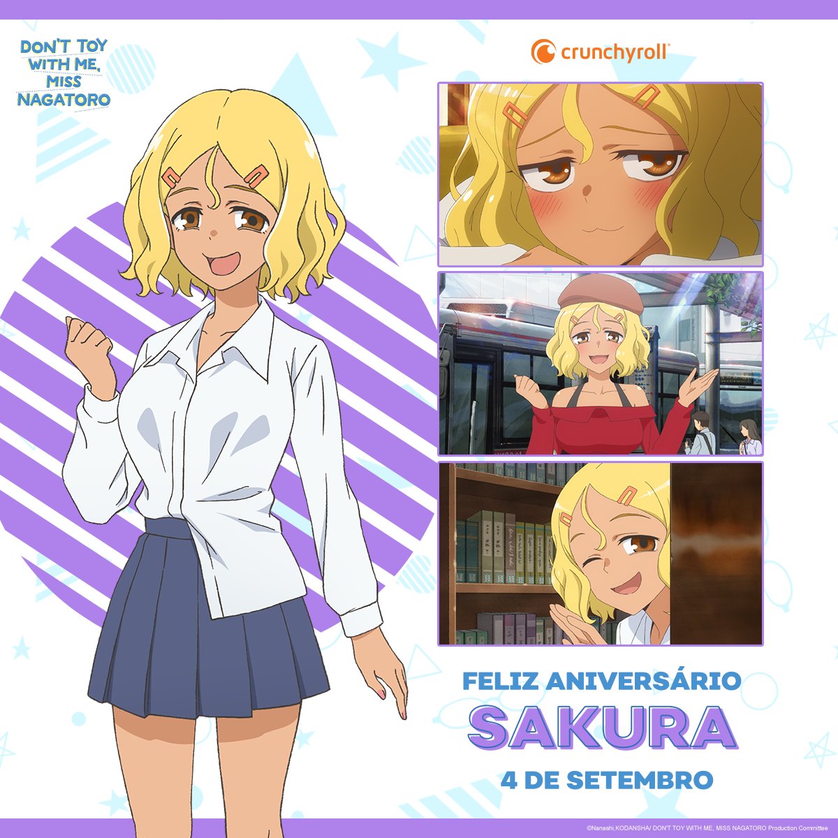 Crunchyroll Brasil ✨ on X: Avisa que é ele! Feliz aniversário