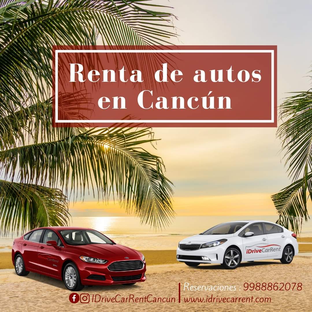 IDriveCarRent's tweet photo. IDRIVE CAR RENTRenta de autos y camionetas 
#idrivecarrentcancun #rentadoradeautos #RentaUnAuto #alquilaunauto #alquilerdeautos #cancun #cancunmexico #rivieramaya #rivieracancun #idrivecarrent #ViajaSeguro #rentacar #carrosenalquiler #alquilerdevehiculos #alquilerdecoches #travel https://t.co/BTLJ3Axmaq
