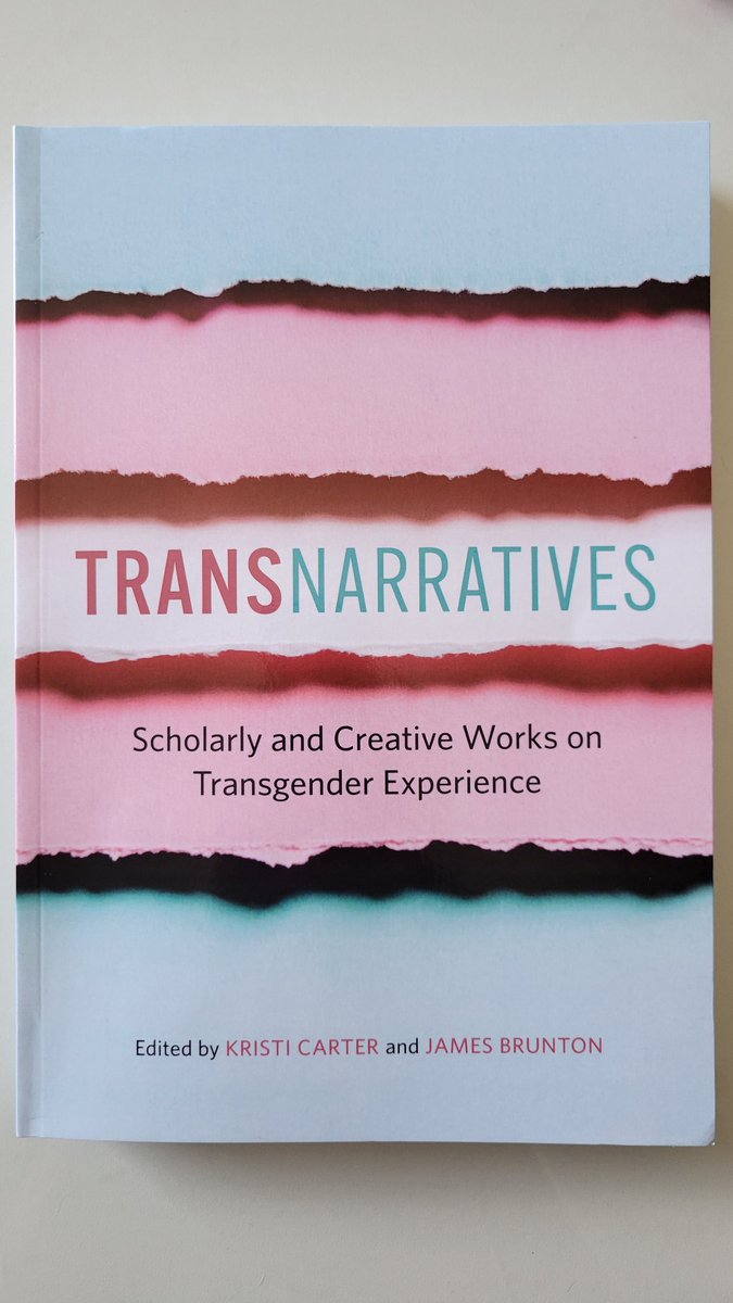 markusbones's tweet photo. So thrilled and honoured to have my first academic article published in #TransNarratives! 🤯😍 https://t.co/sPcJI8BOhU