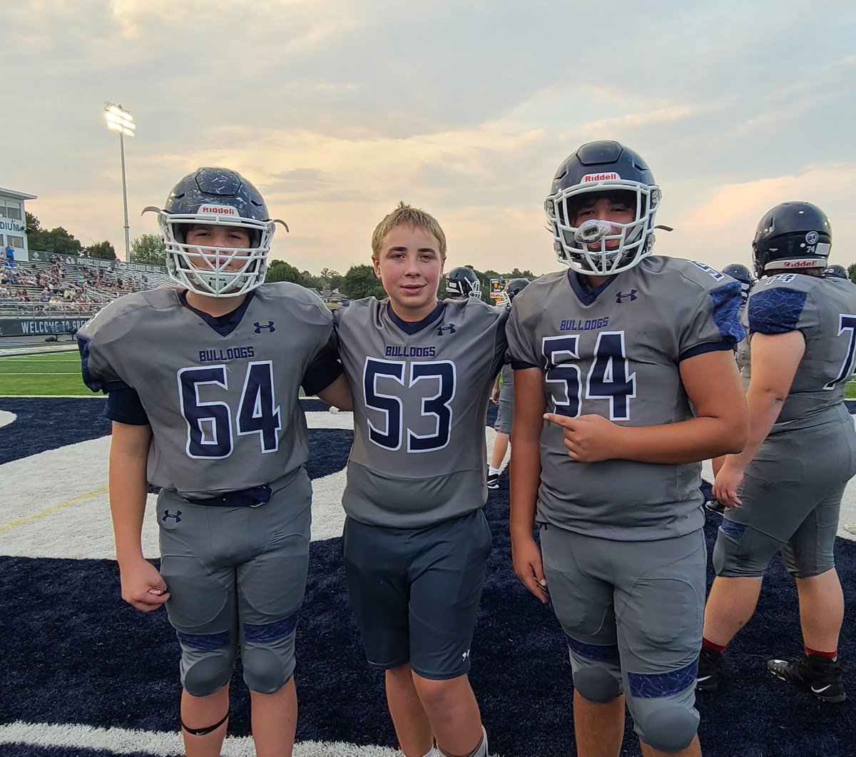 AkiraFujibayas2's tweet photo. Great game last night with 8th. Dressed out for 9th grade to help out. Great experience around a great team.
#NoBadSnaps #NoPAWS #NeverSatisfied https://t.co/L5scWo18VK