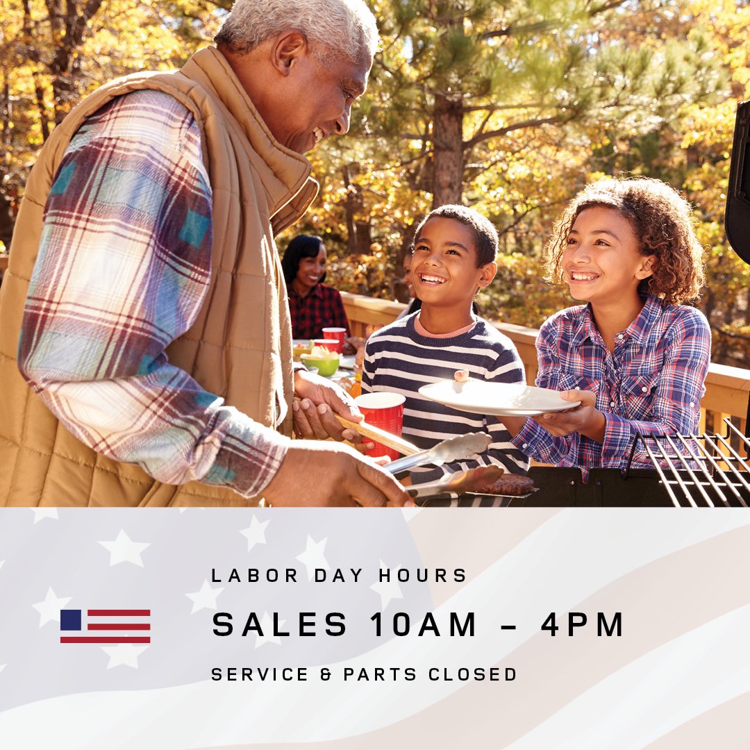 Please note our Labor Day hours for this holiday weekend!
