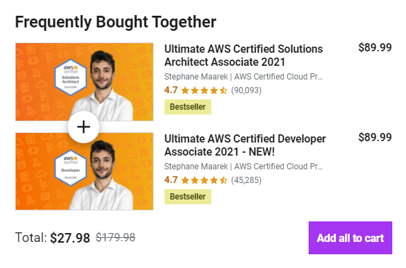 these courses are 11 usd instead of 27.98 usd