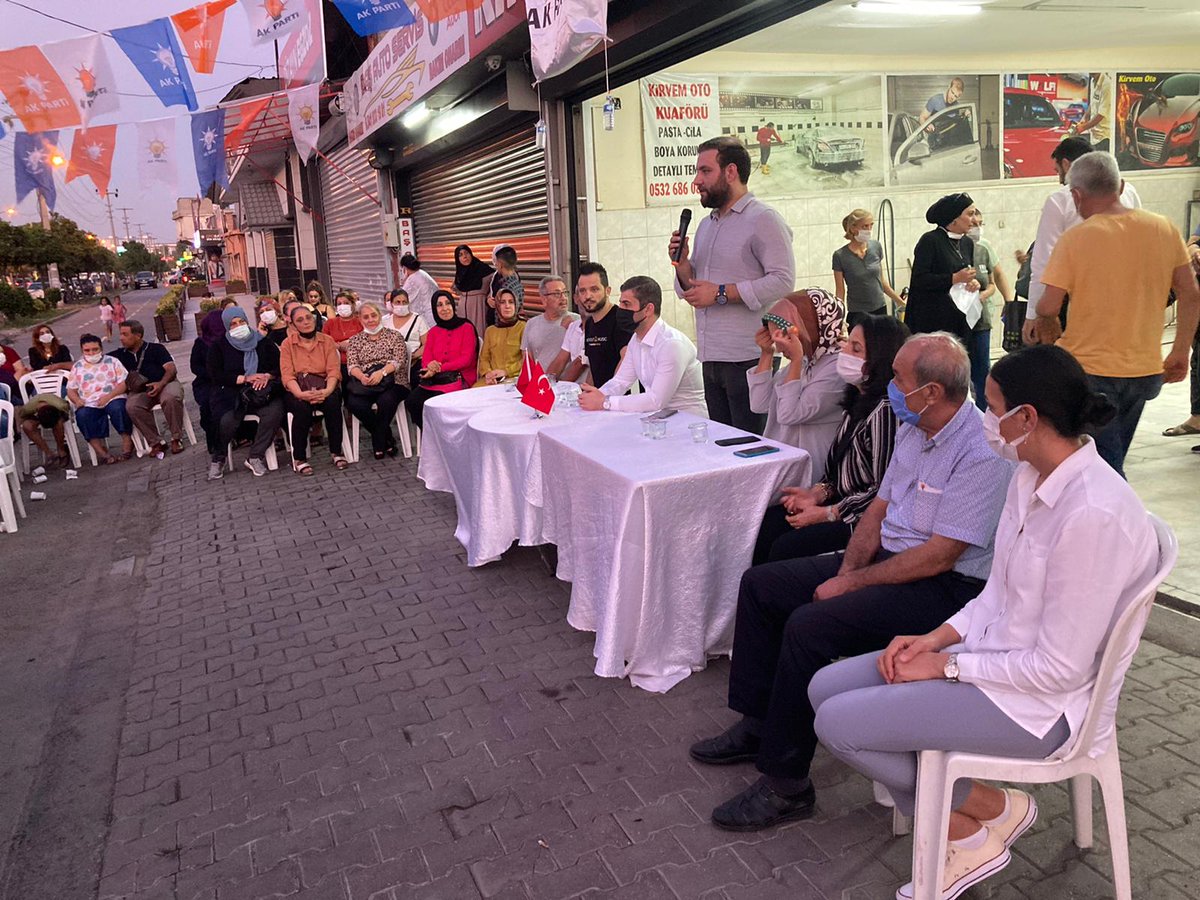 omertepeli01's tweet photo. AK Parti Seyhan İlçe Başkanımız Sn. @avmustafaozkan koordinatörlüğünde Ziyapaşa Mahalle sakinlerimizle ile biraraya geldik.

Mahallemiz ve çalışmalarımız ile ilgili istişarelerde bulunduk.

#SeyhanAkGençlik https://t.co/vhY1LF5Xfj