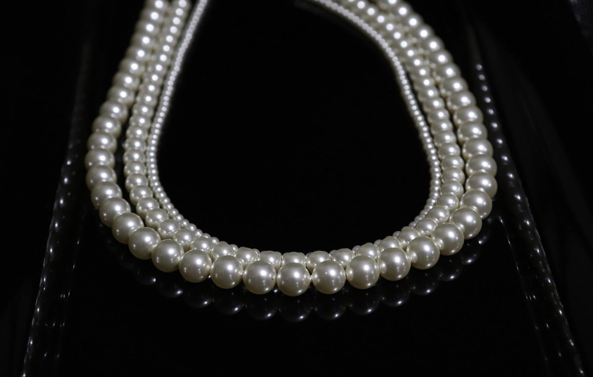 Swarovski Pearl chokers 🤍