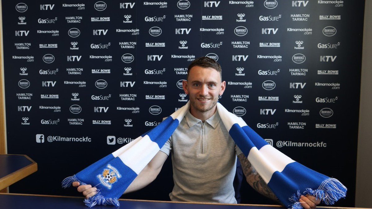 Delighted to have signed for <a href="/KilmarnockFC/">Kilmarnock FC</a> it’s great to be back. I can’t wait to get started. Thanks for all the welcome back messages.
