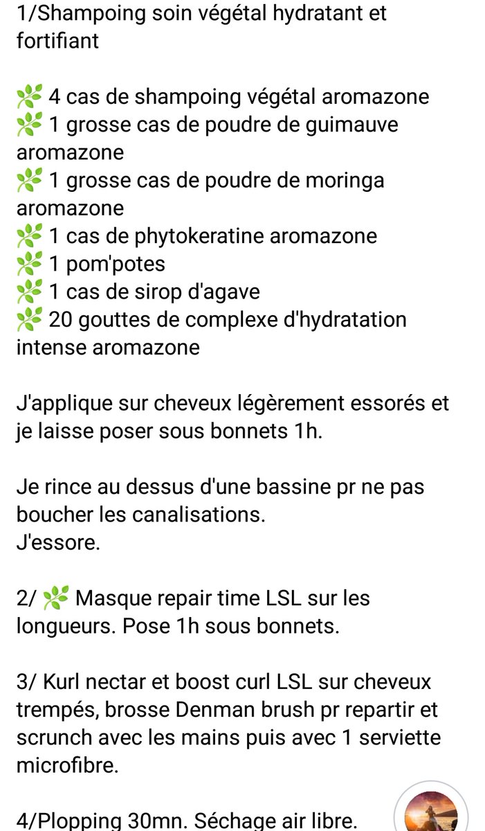 PtiteBouclettes's tweet image. Ma #curlyroutine du jour