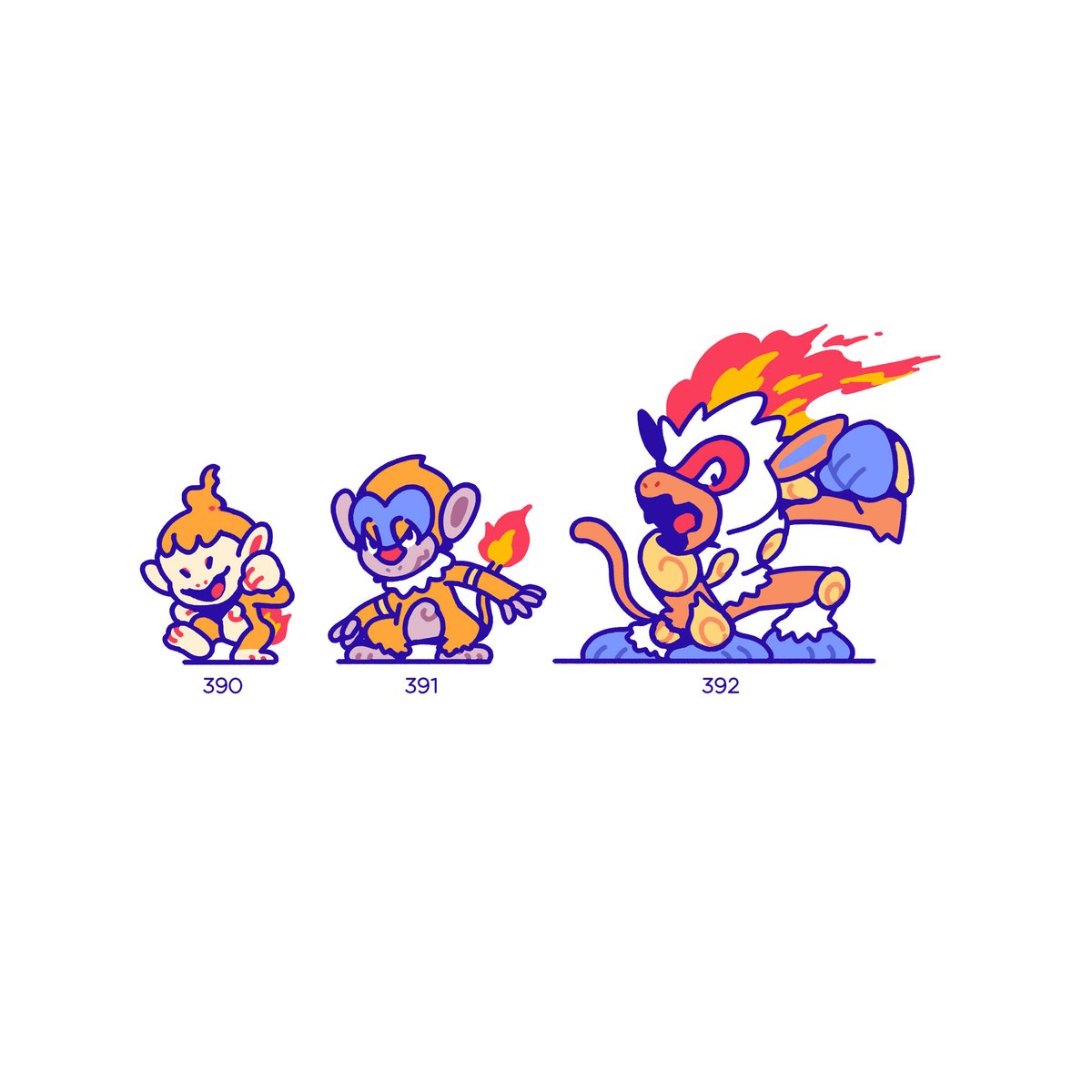 YukaOmatic's tweet photo. 387-395: Gen 4! https://t.co/tlDQ4MOBr1