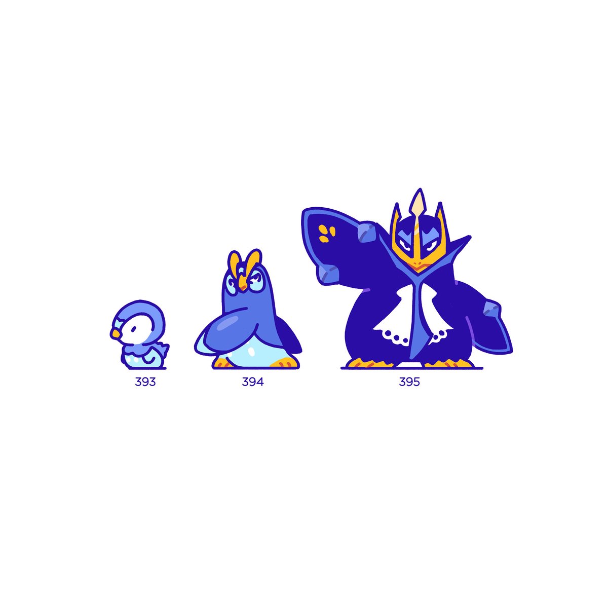 YukaOmatic's tweet photo. 387-395: Gen 4! https://t.co/tlDQ4MOBr1