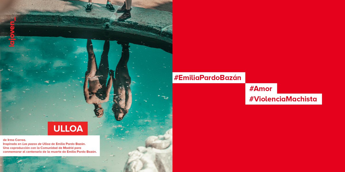 ¡Esta temporada 21-22 vuelve #ULLOA!
 
Si no pudiste venir a <a href="/TeatrosCanal/">Teatros del Canal ▪️ Comunidad de Madrid</a>, ahora tienes otra oportunidad para disfrutar esta obra y redescubrir a la escritora, intelectual y activista #EmiliaPardoBazán de la mano de <a href="/_irmacorrea_/">Irma Correa</a> .
 
🗓️ OCT-NOV
📍 Valencia, Alicante y Madrid